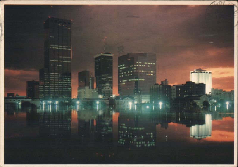 Tampa, Florida Skyline at Twilight Ray Clift, M & M Photographic Corporation