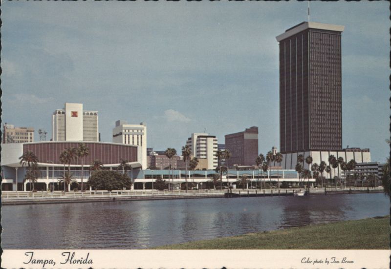 Tampa Skyline, Hillsboro River, Florida Tom Brown