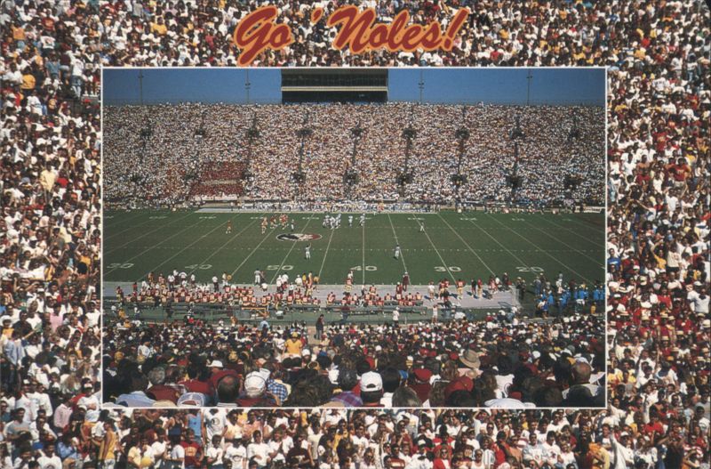 Campbell Stadium, FSU Football Game, Go 'Noles! Tallahassee Florida