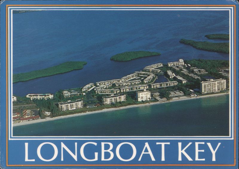 Aerial View of Longboat Key, Florida Camera One
