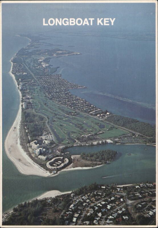 Longboat Key, Aerial View with Golf Course Florida
