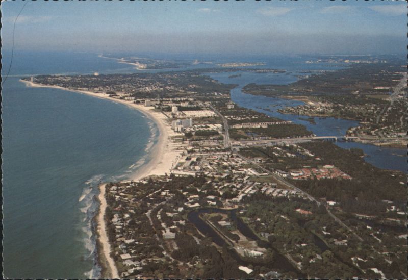 Crescent Beach & Resort Area, Siesta Key, Sarasota, FL Florida