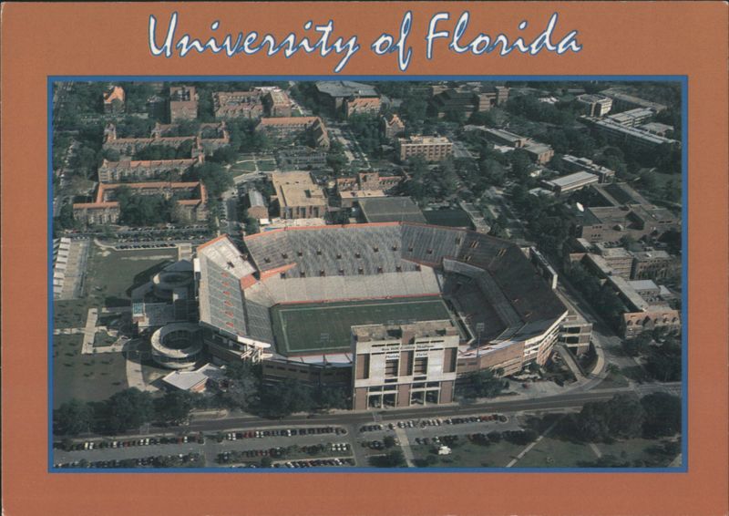 University of Florida, Ben Hill Griffin Stadium Aerial View Gainesville