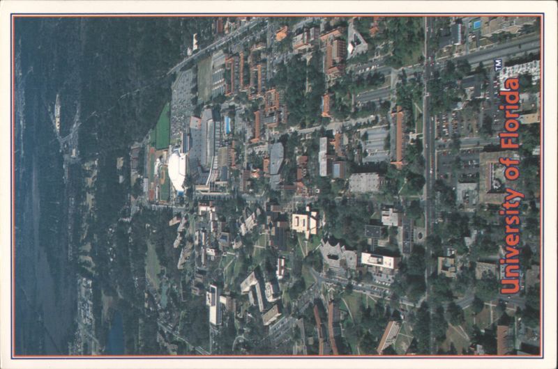 Aerial View, University of Florida Campus John Nyberg