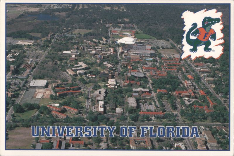 University of Florida Aerial View Gainesville John Nyberg