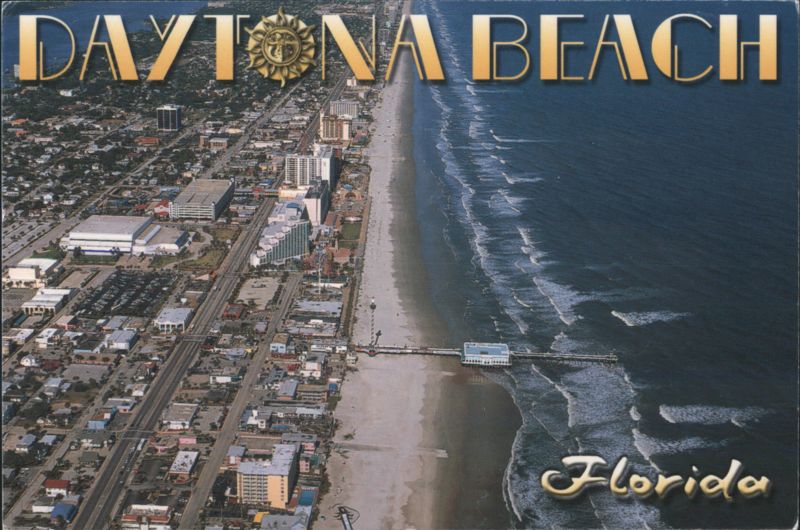 Aerial View of Daytona Beach, Florida John Nyberg