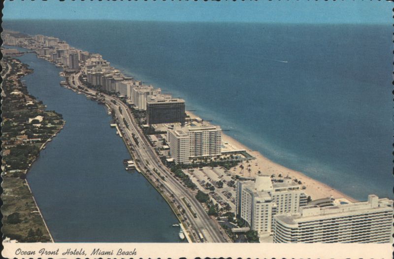 Ocean Front Hotels, Miami Beach Florida
