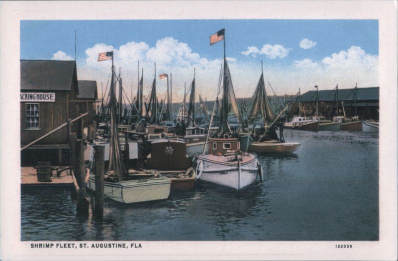 Shrimp Fleet, St. Augustine, FL Florida