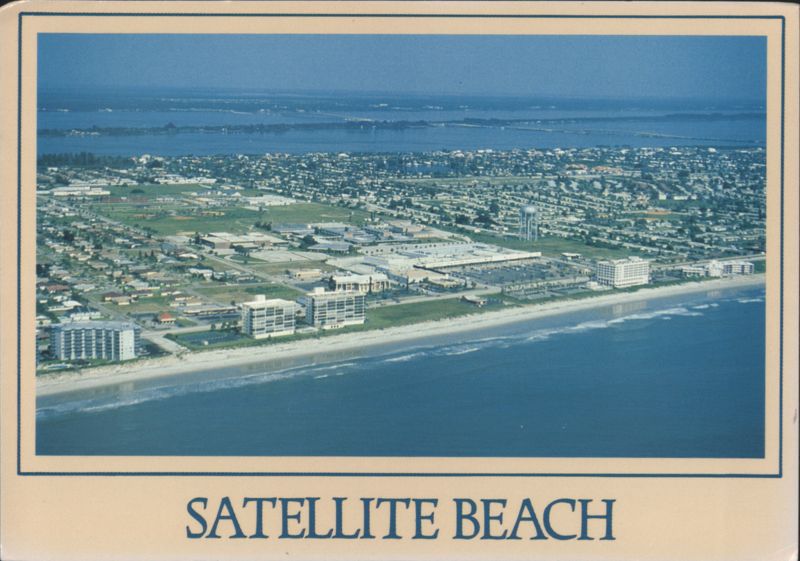 Satellite Beach, Florida, Aerial View R. Dudley