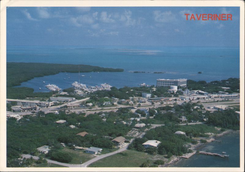 Aerial View of Tavernier, Florida Keys Werner Bertsch