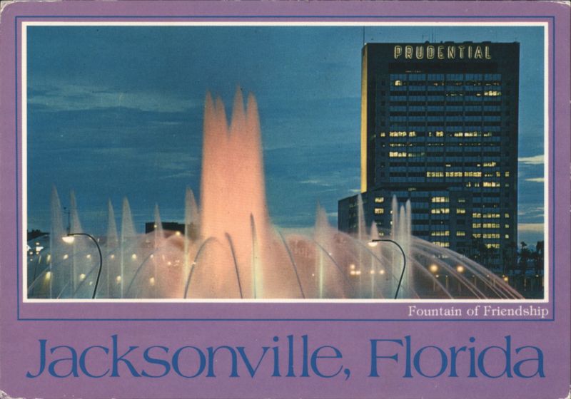 Fountain of Friendship, Prudential Building, Jacksonville Florida