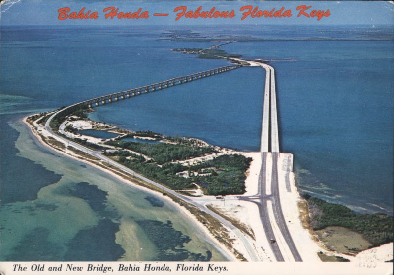 Old and New Bridge, Bahia Honda, Florida Keys