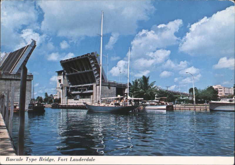 Bascule Type Bridge, Fort Lauderdale Florida