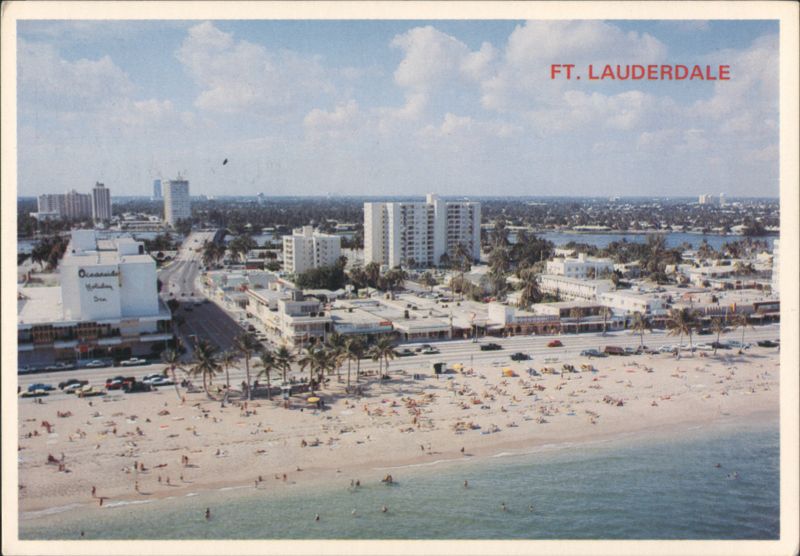 Ft. Lauderdale Beach, A1A & Las Olas Blvd. Fort Lauderdale Florida