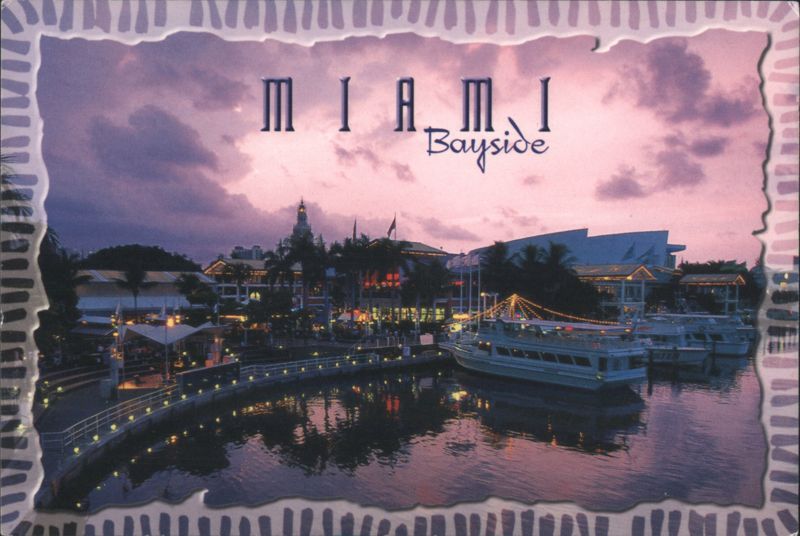 Miami Bayside Marketplace at Dusk Florida Martin Gordash