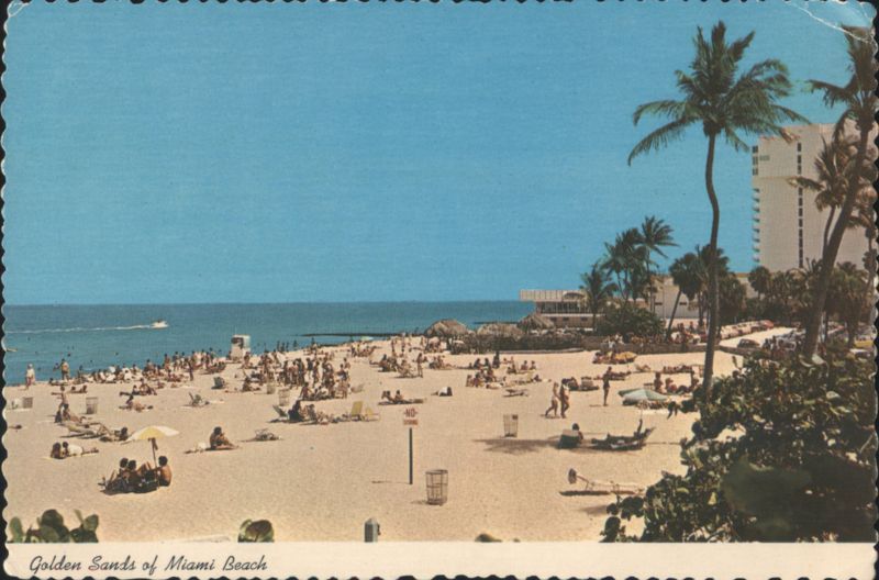 Golden Sands of Miami Beach Florida