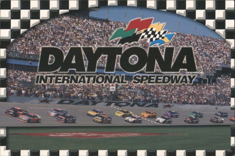 Daytona International Speedway, Race Cars on Track Daytona Beach Florida