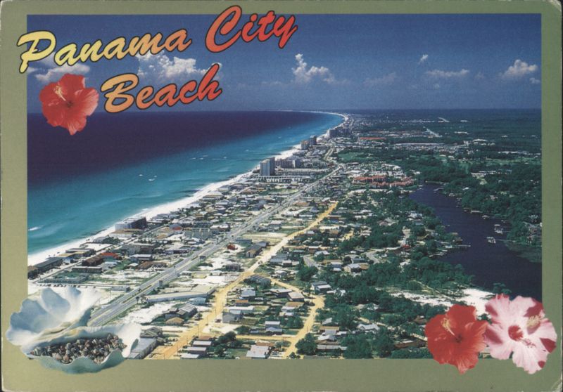 Panama City Beach, Florida - Aerial View