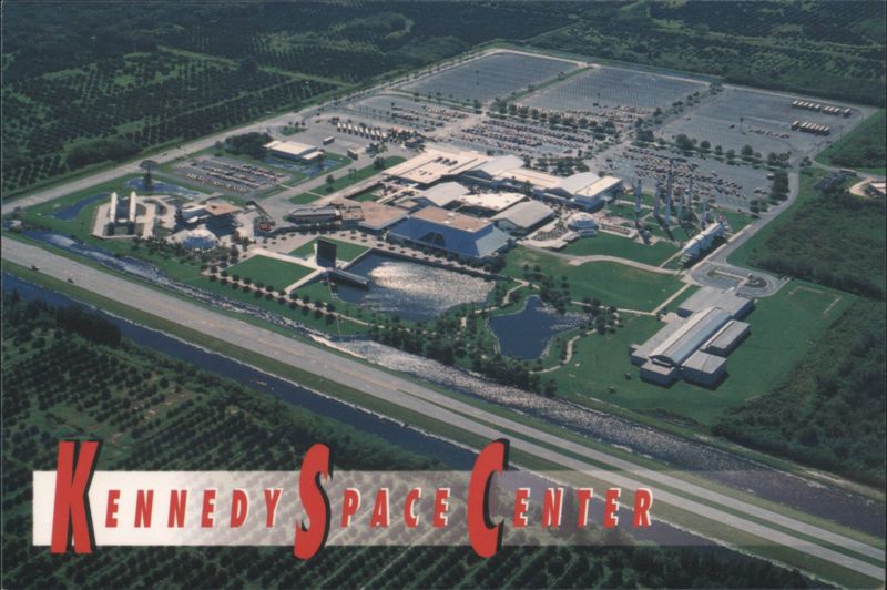 Aerial View of Kennedy Space Center, Florida John Nyberg