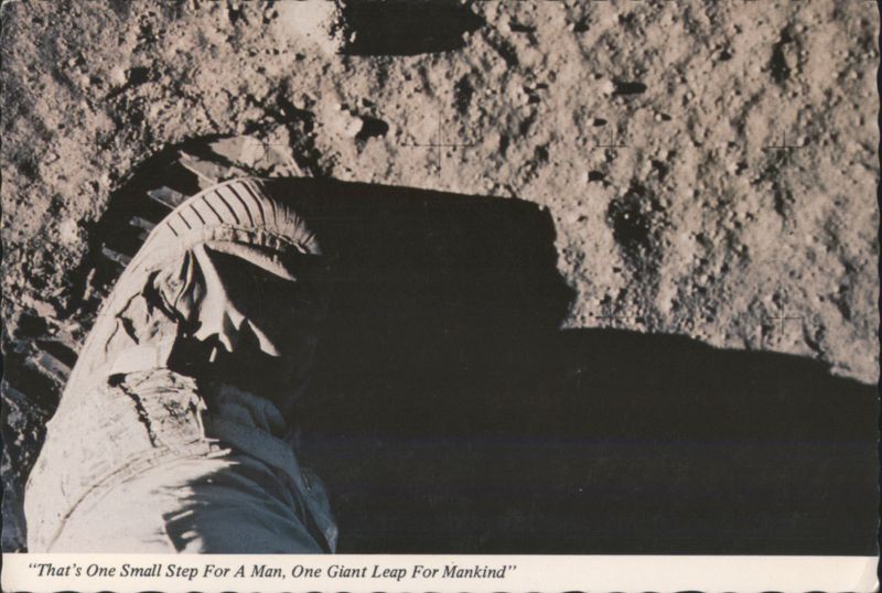Apollo 11 Moon Landing, Armstrong's First Step Space & Rockets