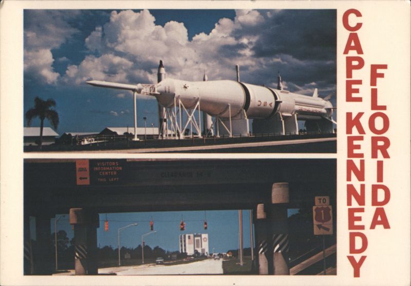 Cape Kennedy, Saturn V Rocket & VAB Florida Bruce Miley