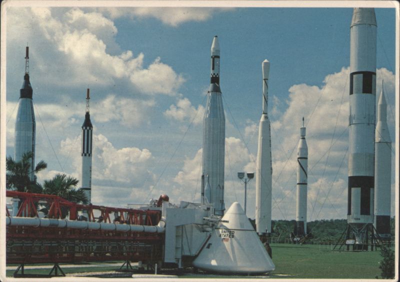 Rockets on Display, Kennedy Space Center Visitor's Center Florida
