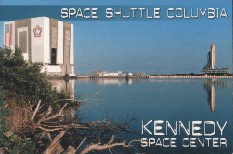 Space Shuttle Columbia at Kennedy Space Center Florida
