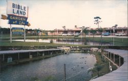 Bible Land, Garden of Life, Orlando Area, FL Postcard