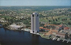 Boca Raton Hotel and Club, Aerial View Postcard