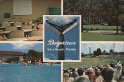 Dodgertown, Vero Beach, FL - Conference Center & Stadium Postcard