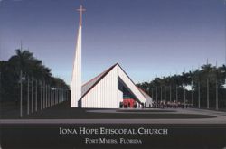 Iona Hope Episcopal Church, Fort Myers, FL Postcard