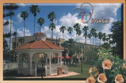 Venice Gazebo, Centennial Park Postcard