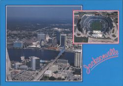 Downtown Jacksonville and New Stadium Postcard