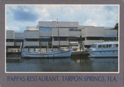 Pappas Restaurant, Tarpon Springs, FL Postcard