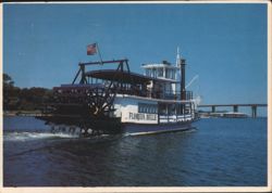 Florida Belle Stern-Wheeler, Fort Walton Beach Postcard