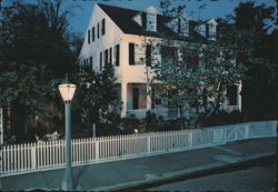 Audubon House at Dusk, Key West Postcard