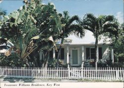 Tennessee Williams Residence, Key West Postcard
