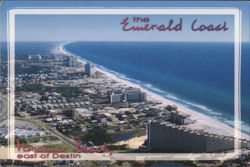 Miramar Beach, The Emerald Coast, East of Destin Postcard