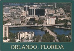 Aerial View, Orlando, Florida Postcard
