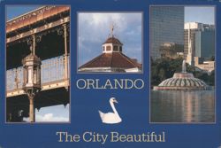 Orlando, The City Beautiful Montage Postcard