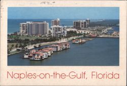 Venetian Bay, Naples-on-the-Gulf, Florida Postcard