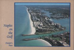 Naples, Florida, Aerial View from Doctor's Pass Postcard