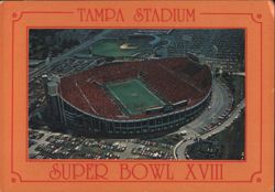 Tampa Stadium, Super Bowl XVIII Postcard