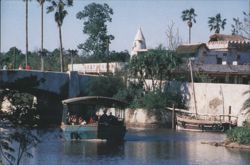 Harambe Village Discovery River Boat Tour, Animal Kingdom Postcard