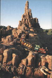 Big Thunder Mountain Railroad, Walt Disney World Postcard
