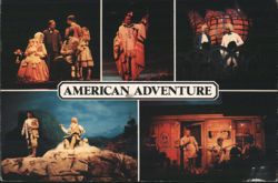 American Adventure, World Showcase, Epcot Center Postcard