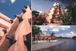 Mexico Pavilion Pyramid, World Showcase, Epcot Postcard