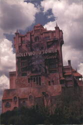 The Hollywood Tower Hotel, Disney-MGM Studios Postcard