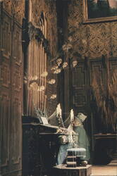 Haunted Mansion Organist, Walt Disney World Postcard