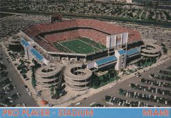 Pro Player Stadium, Miami Postcard